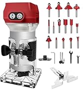 bleujardin Fraise de bord sans fil pour batteries Milwaukee M18 18 V, défonceuse sans balais portable