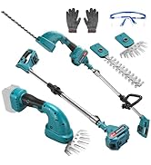 Taille-haie sans fil 3 en 1 sans fil compatible avec les batteries bleujardin 18 V, haie, etc.