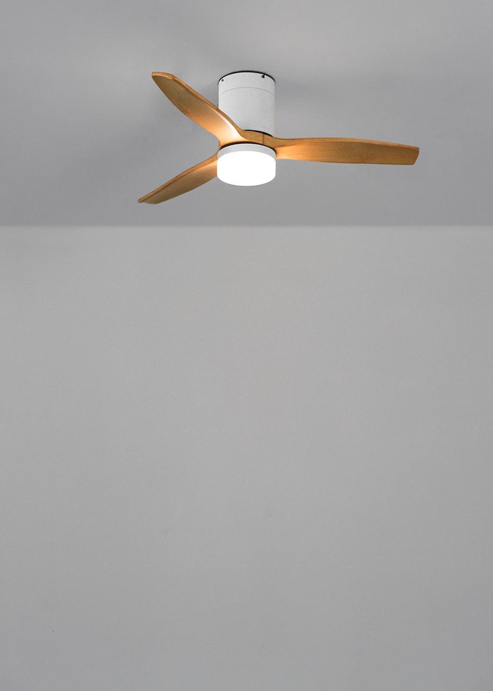 CREATE - Windcalm - Ø112cm, 40W, éclairage 3 températures, silencieux, télécommande, été-hiver, S/Ventilateur