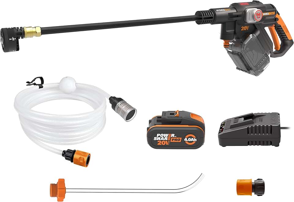 bleujardin - Hydroshot série 20V - sans fil, brushless, 4Ah, mobile WG633E