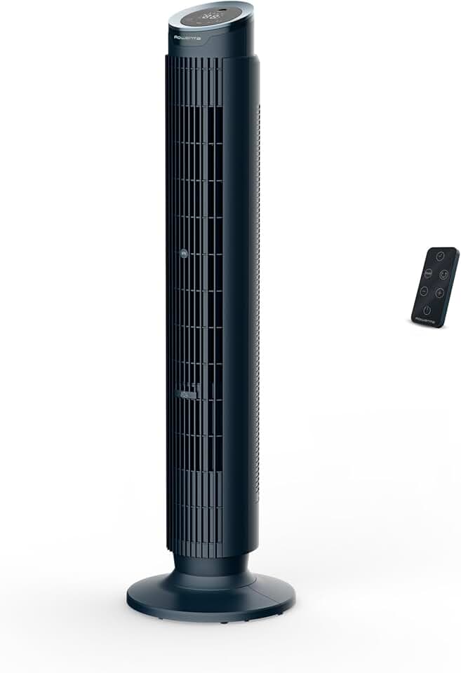 bleujardin - ventilateur tour Eole Silence Force - format compact - rafraîchissement puissant, silencieux, économie d'énerg