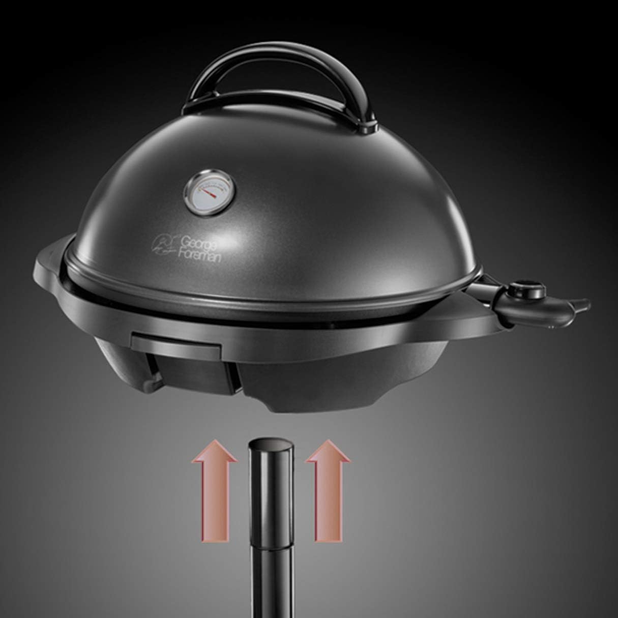 bleujardin - Barbecue 2 en 1 - 44,5cm - Électrique, grill avec bac à graisse, 2400W, 22460-56