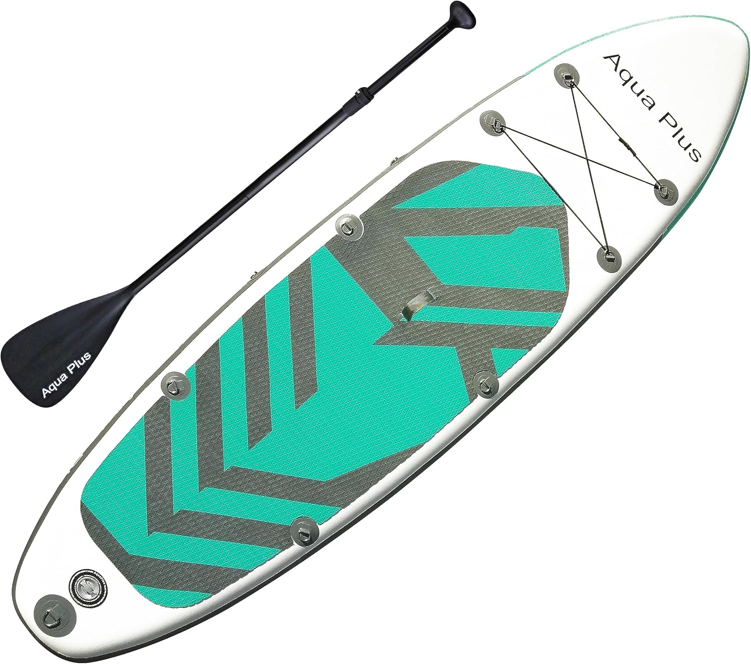 bleujardin - Planche SUP gonflable 15cm - complet avec accessoires