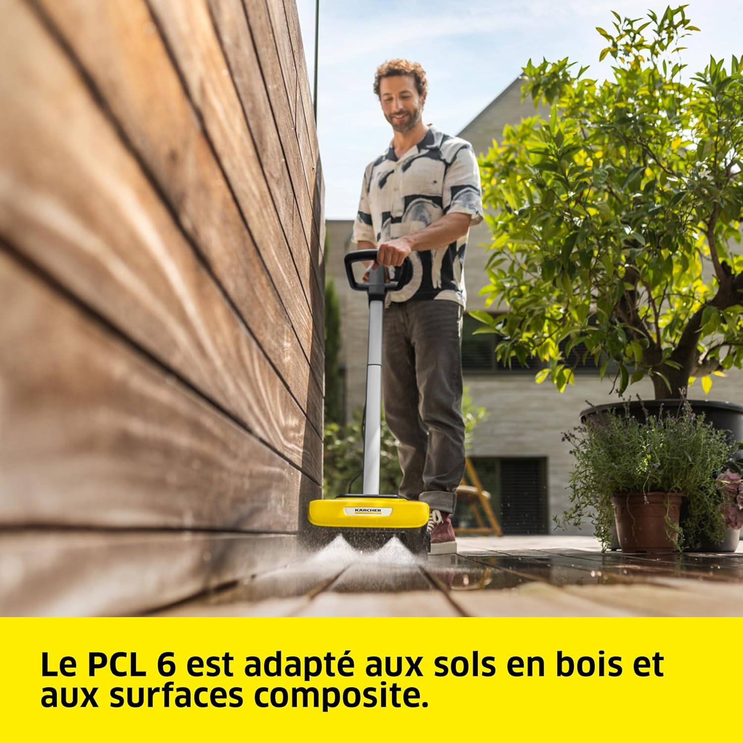 bleujardin - PCL 6 - 300 mm - nettoyeur terrasse, pression 10 bar, rotation 600-800 TR/Min, PCL6