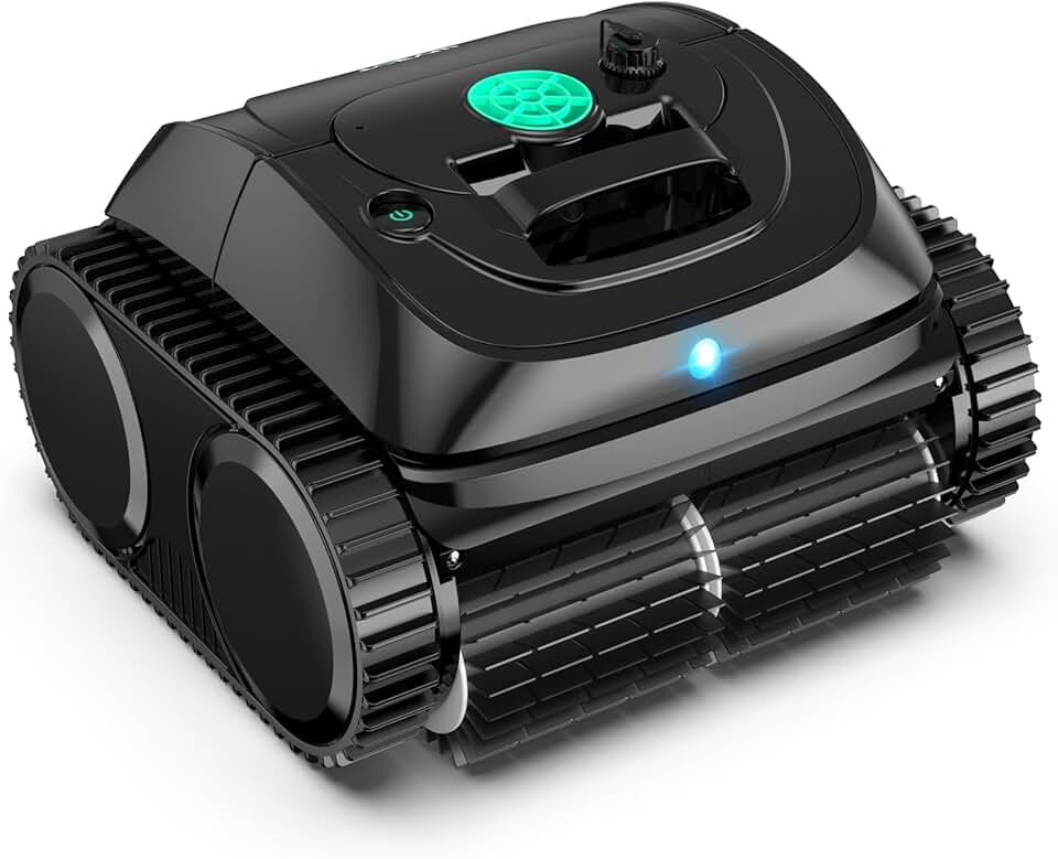 bleujardin - C1-Plus Robot Piscine Sans Fil - Nettoyage 4-en-1, Paroi & Ligne d'eau, 160min/160m², Navigation Intelligente, A