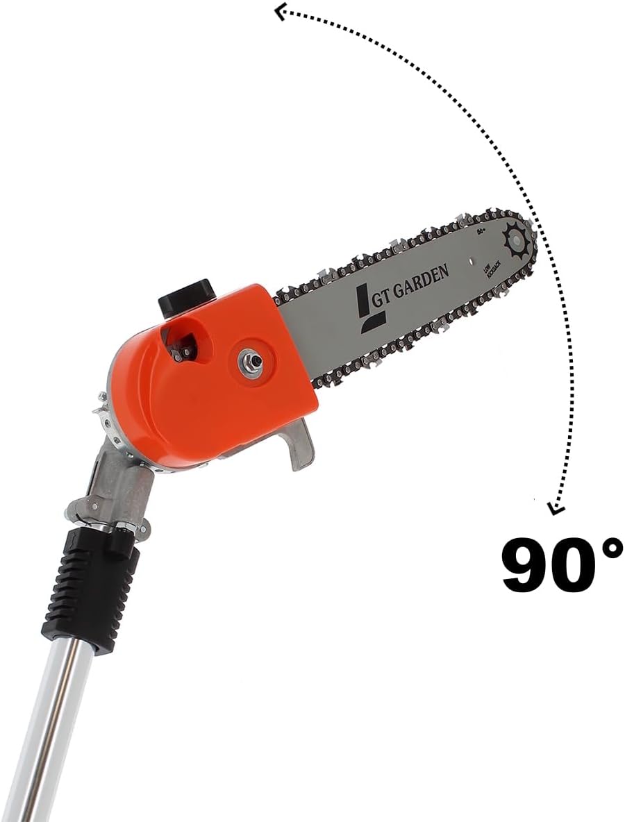 bleujardin - Élagueuse thermique perche orientable 4,15m 52cm3 3CV