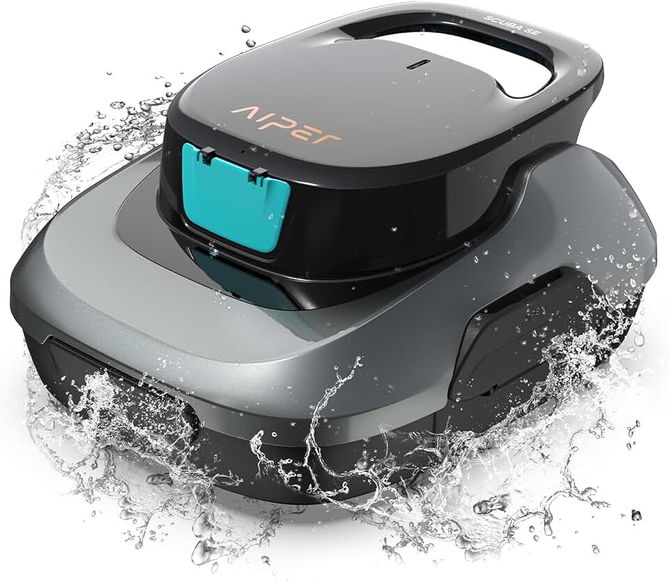 bleujardin - Scuba SE - compact, sans fil, 90min, 80㎡, station auto