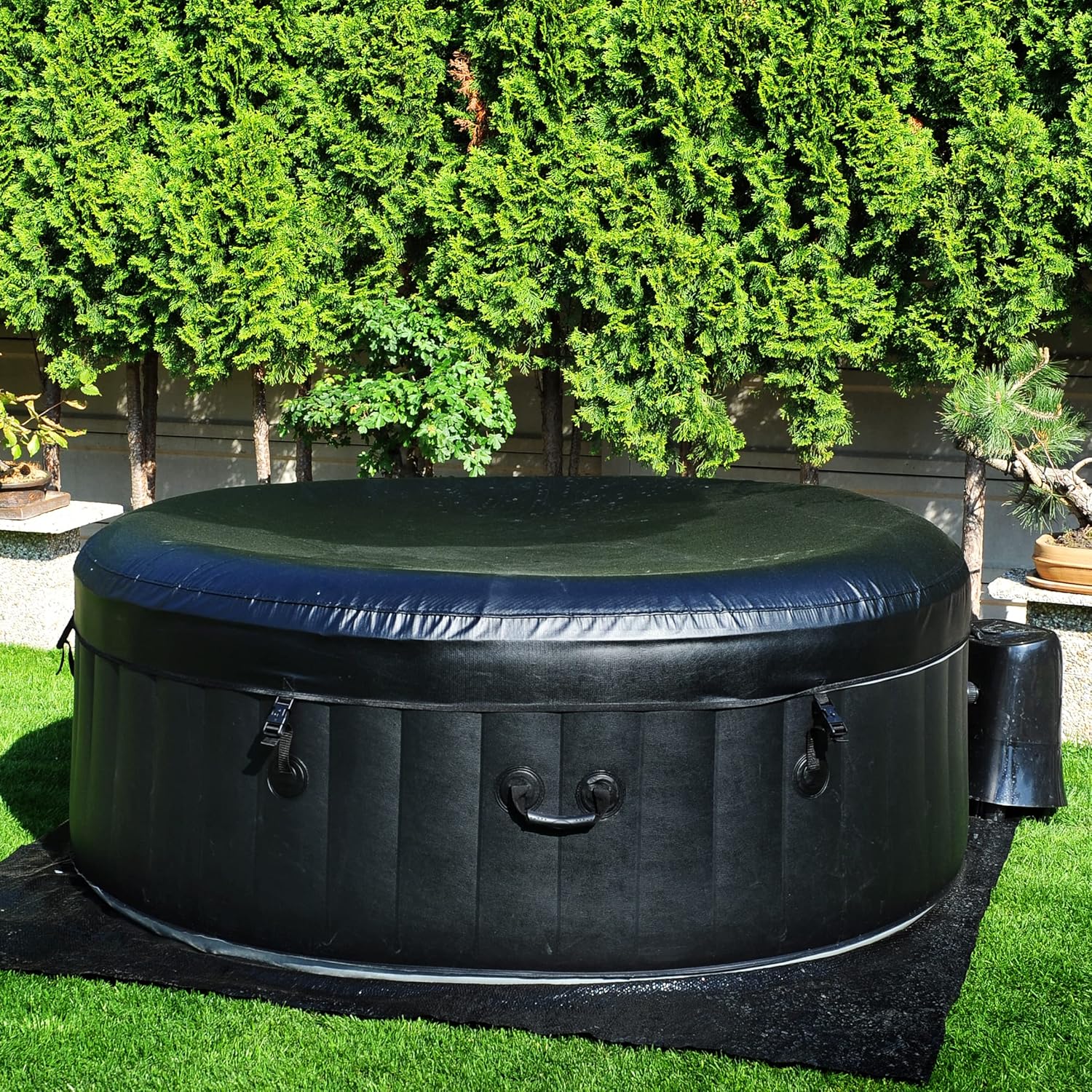 Spa Nouveau Spa Gonflable Portable pour 4 Personnes Noir New_BENEOSPA_4P_Black_Black