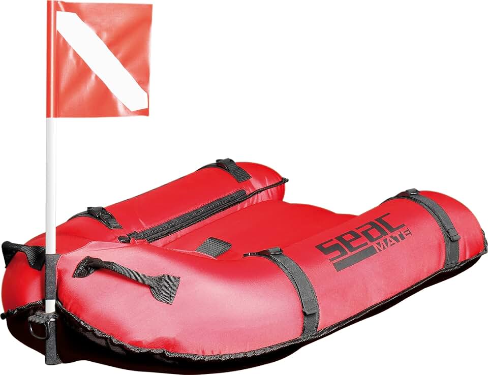 bleujardin - Sea Mate - planche gonflable rouge - passerelle stable