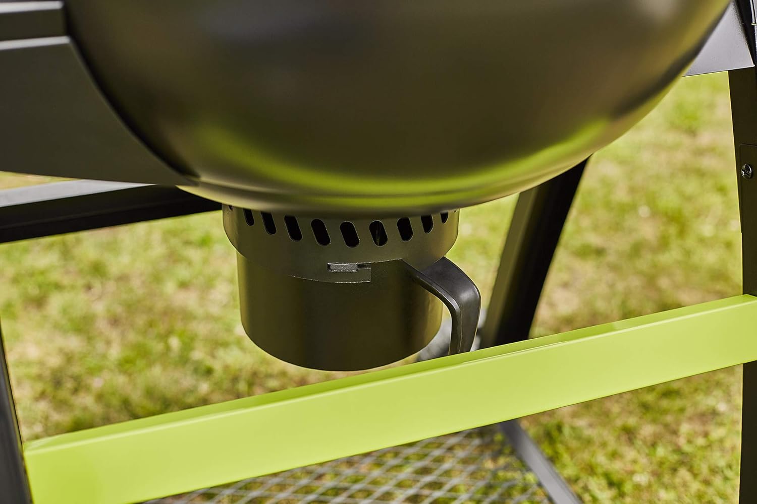 bleujardin - Tonino 60 - barbecue charbon avec capot, wheels, thermomètre