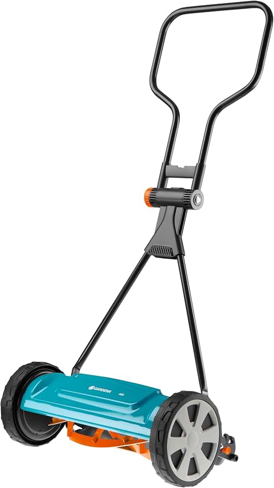 bleujardin - 400 Classic - 40 cm - tondeuse hélicoïdale sans friction, 200 m², acier, 4018-20