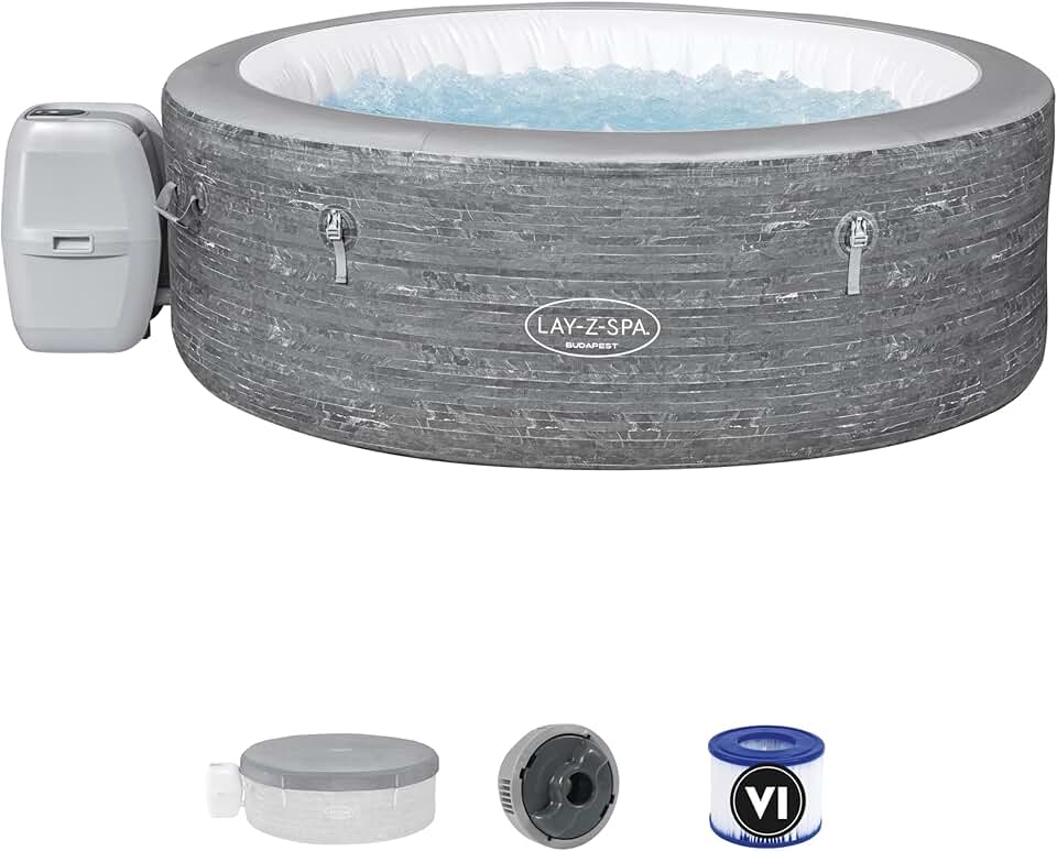 bleujardin Spa Gonflable Rond bleujardin Budapest AirJet 4-6 Places