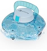 bleujardin Winny 200 Robot Piscine, Aspirateur Piscine sans Fil avec Batterie, Autonomie ...