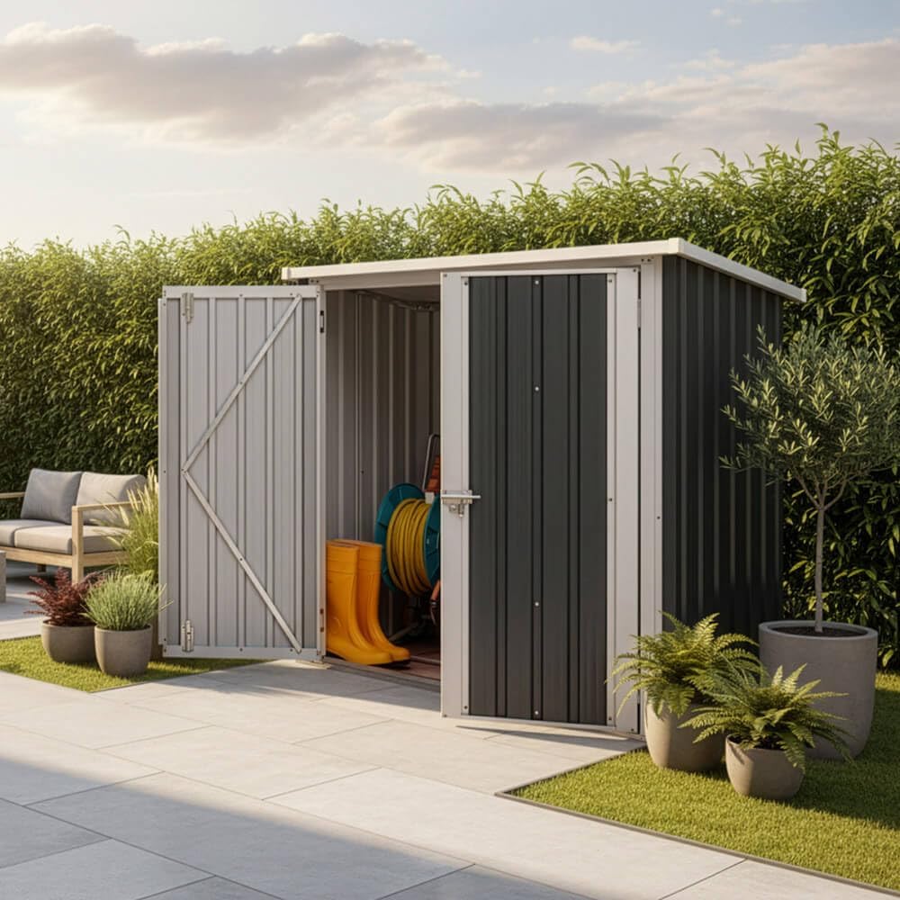 bleujardin - Bohio XXS - 147x86x134 cm - Abri 1 m², base incluse
