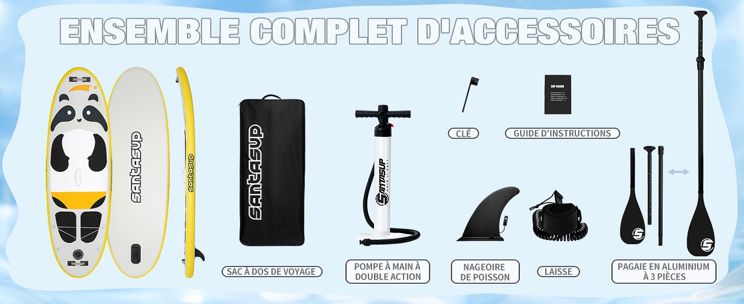 Planches de stand up paddle gonflables