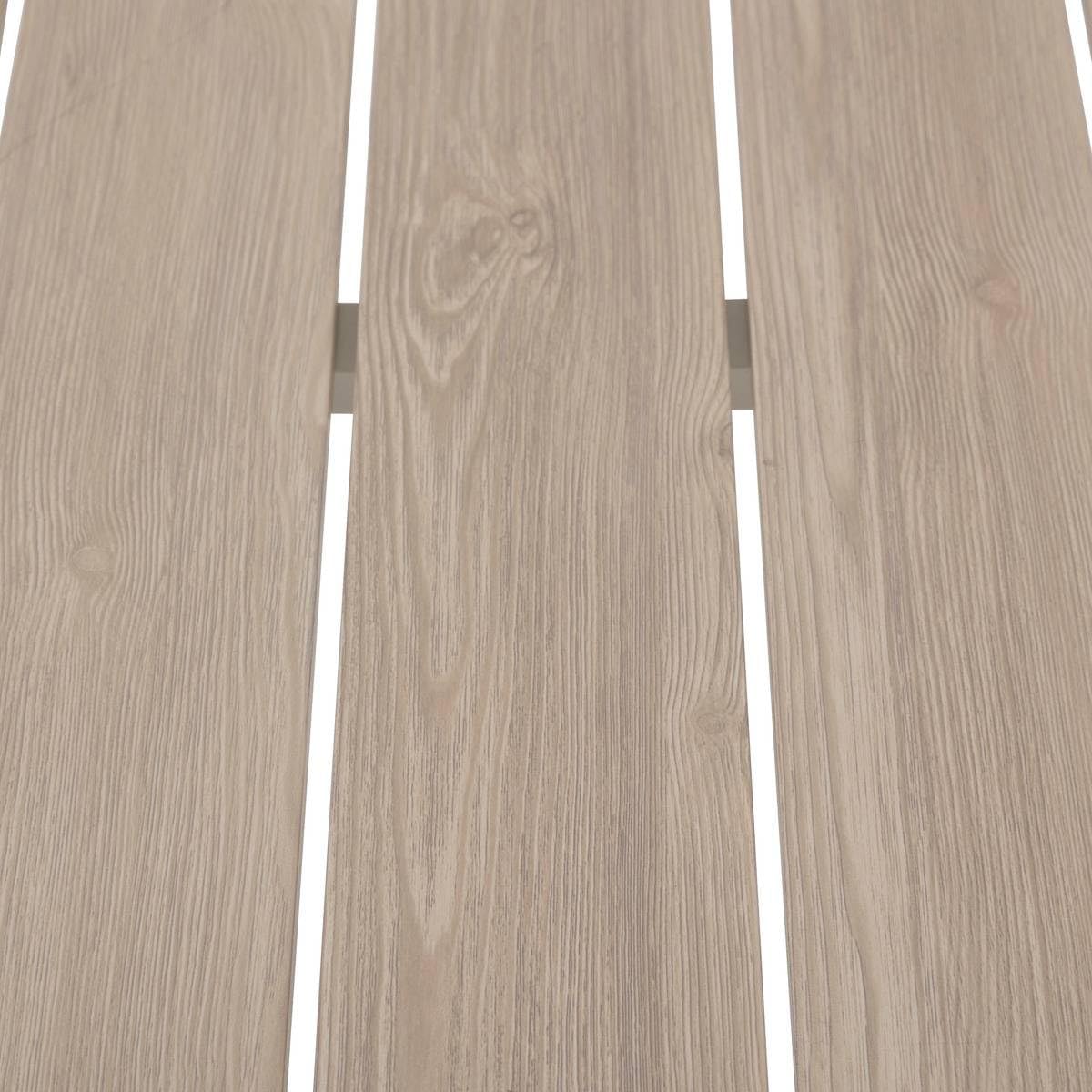 bleujardin - Evasion Argile - 2 places - aluminium époxy lattes bois