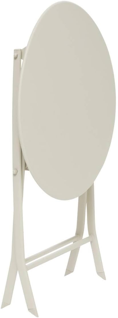 bleujardin - Greensboro Ambre - ronde, pliante 2 places - acier epoxy renforcé