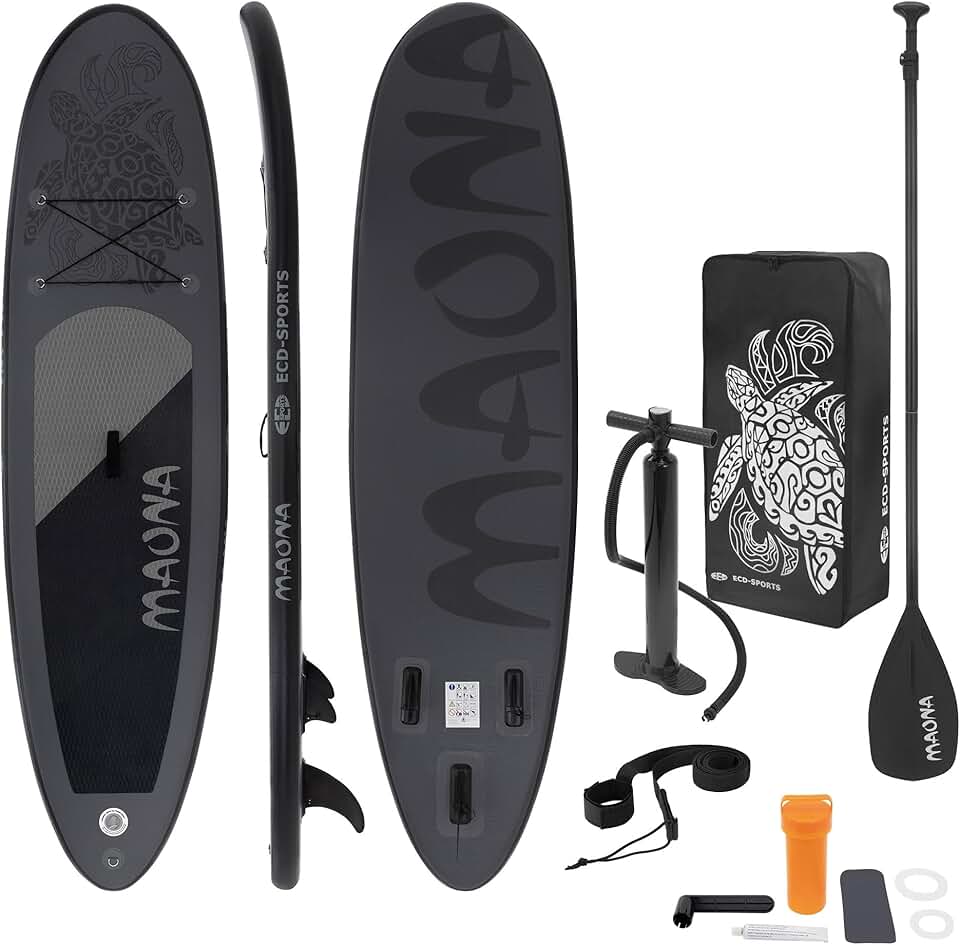 bleujardin - SUP gonflable série Stand Up - 305/308/320/380 cm - PVC, 120/150 kg, 10/15 cm d’épaisseur