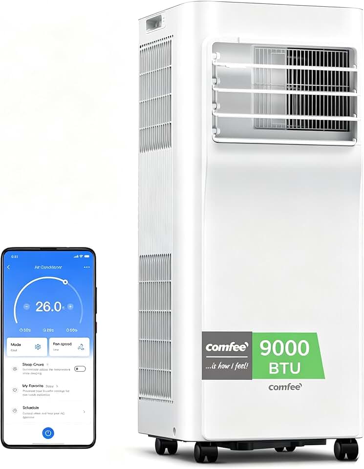 bleujardin' - Breezy Cool 2.6 - compact - 9000 BTU, contrôle APP, Alexa, 33㎡