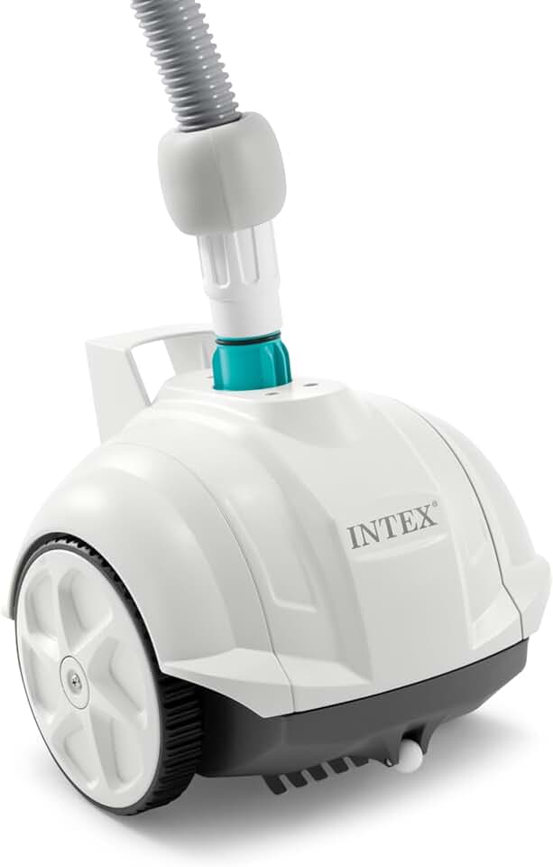 bleujardin - Aspirateur Robot Fond ZX50 - Blanc/Bleu - Dimensions compactes, aspiration efficace ZX50