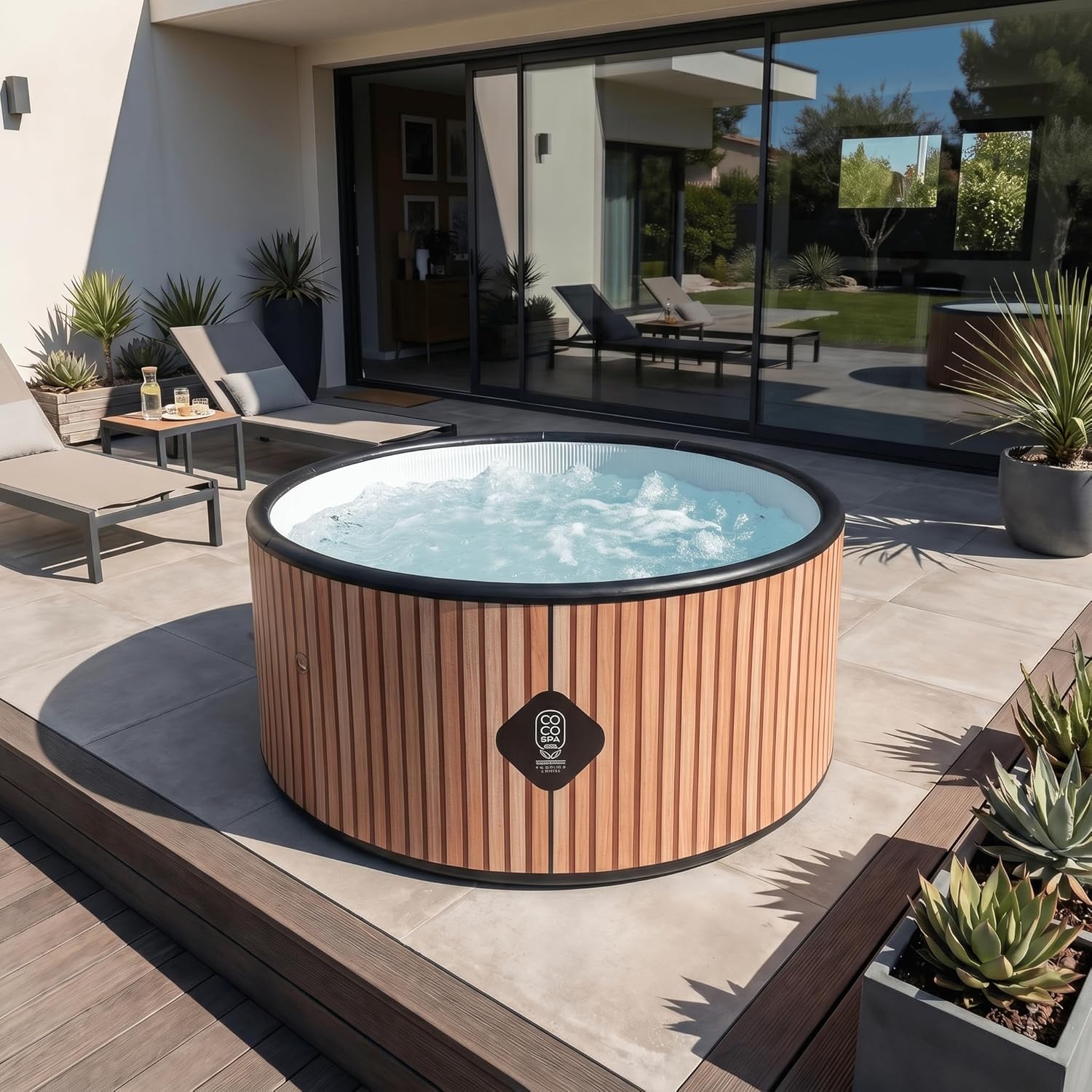 bleujardin - Rio Spa - 150 cm, 800 L - 140 jets, 2-4 pers., 2240 W