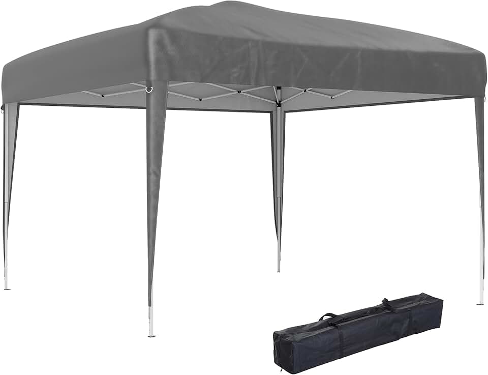 bleujardin - Tonnelle pliante série jardin - 3x3m - anti-UV, sac inclus