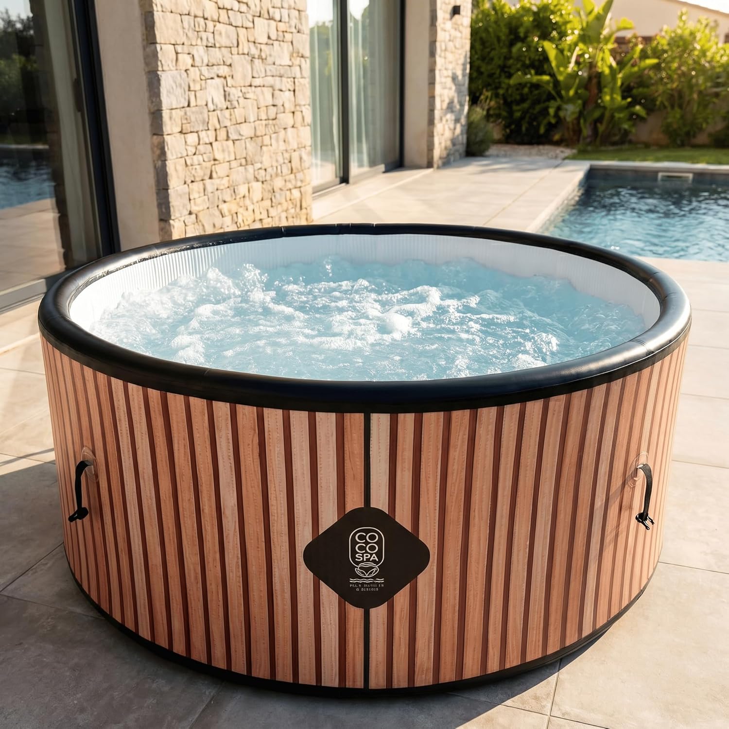 bleujardin - Rio Spa - 150 cm, 800 L - 140 jets, 2-4 pers., 2240 W