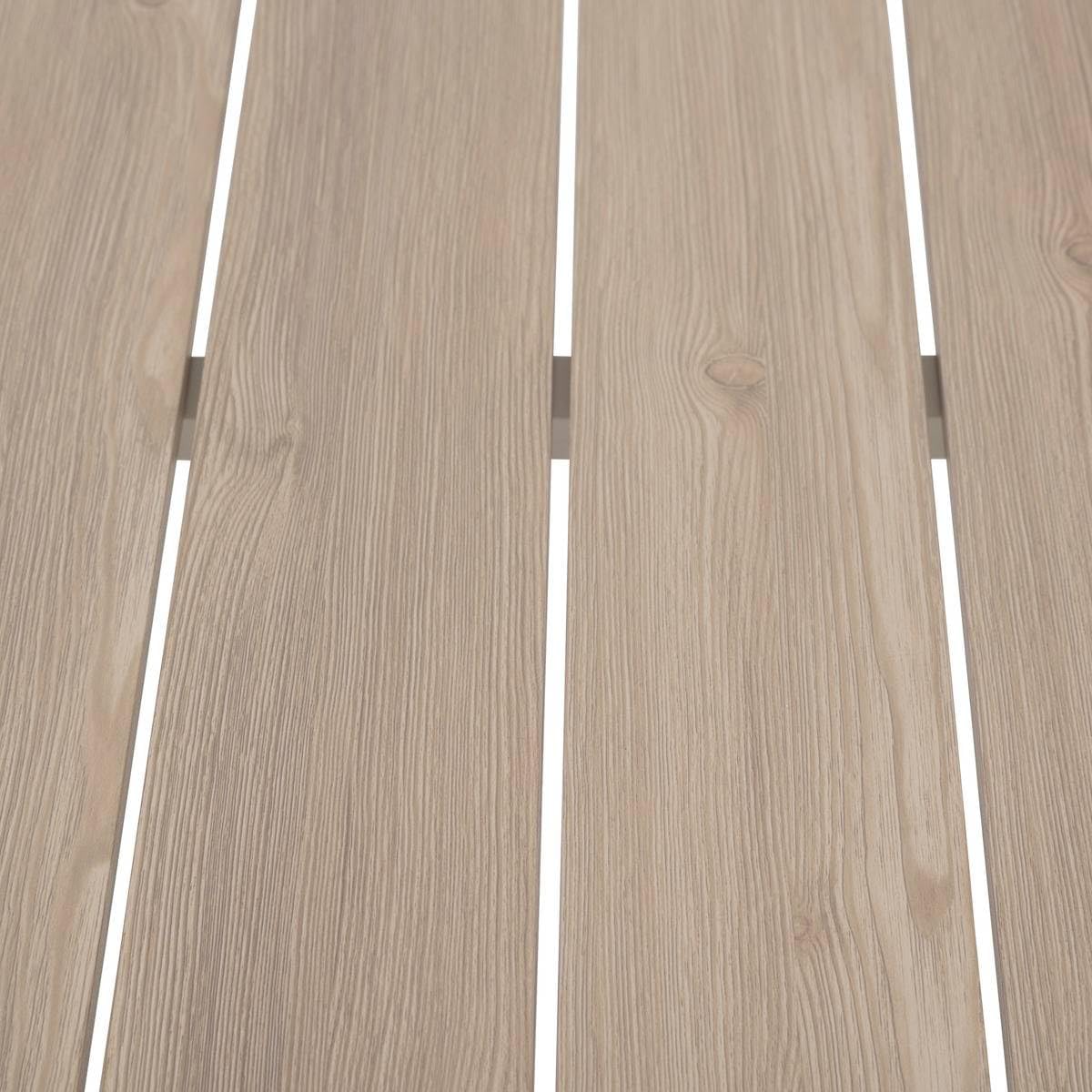 bleujardin - Evasion 4 places - aluminium effet bois lin et argile