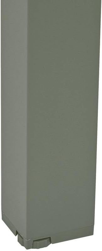 bleujardin - Table Evasion 6 places - 180x90 cm - alu beige lin/laurier