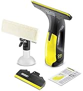 bleujardin Window Vac WV 2 Black Edition Nettoyeur de vitres et vitres à batterie (aspirateur li...