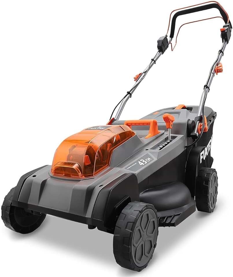 bleujardin - tondeuse à batterie 40V - 46cm - mulching, 2x5Ah, bac 50L - FX-E2RM43PROSET
