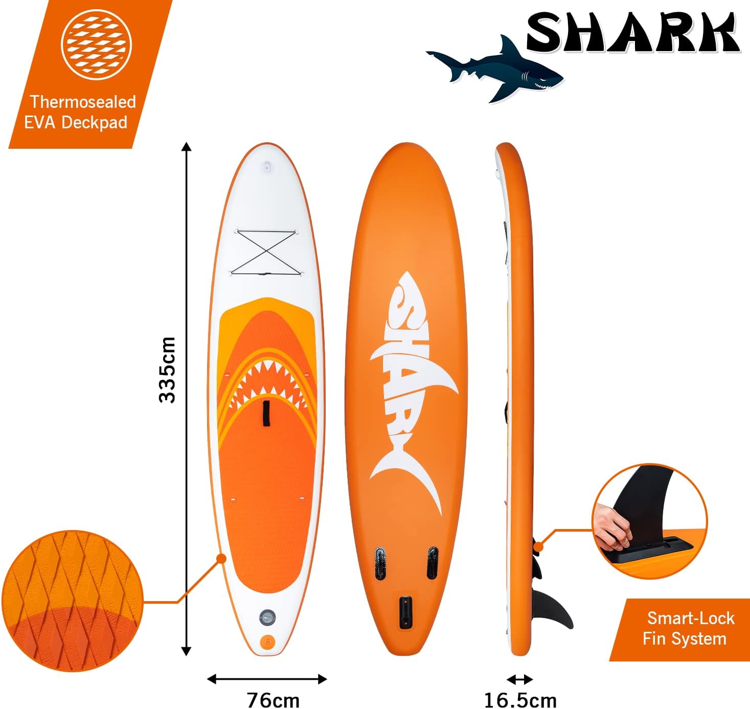 bleujardin - Paddle Gonflable Adulte - 320/335cm - 2 personnes, siège kayak, pagaie alu, support caméra, pompe, 150kg