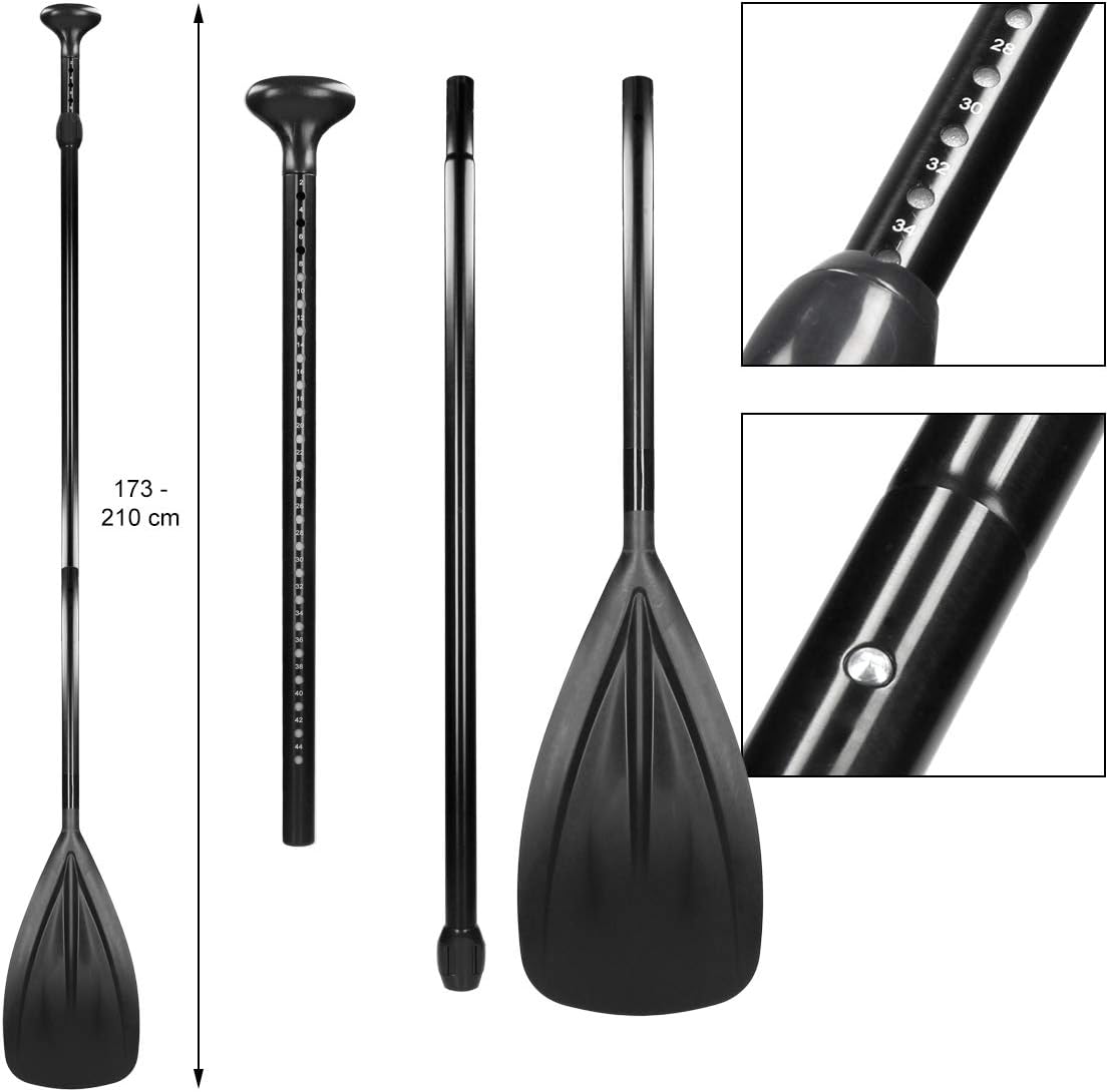 bleujardin - Stand Up Paddle gonflable - 305/308/320/380 cm - PVC, 120/150 kg, 10/15 cm