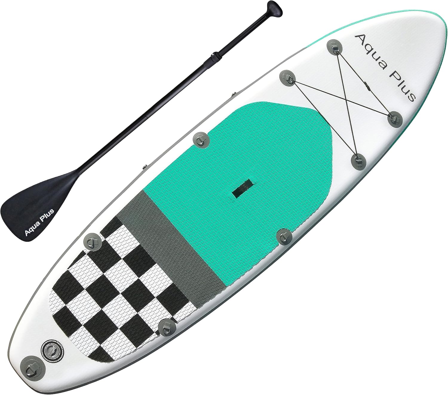 bleujardin Sup Gonflable de 15 cm d'épaisseur pour Tous Les Niveau x de compétence Planche à pagaie Debout, pagaie, Pompe, Sac à Dos de Voyage ISUP, Laisse, bandoulière, Jeune, Adulte
