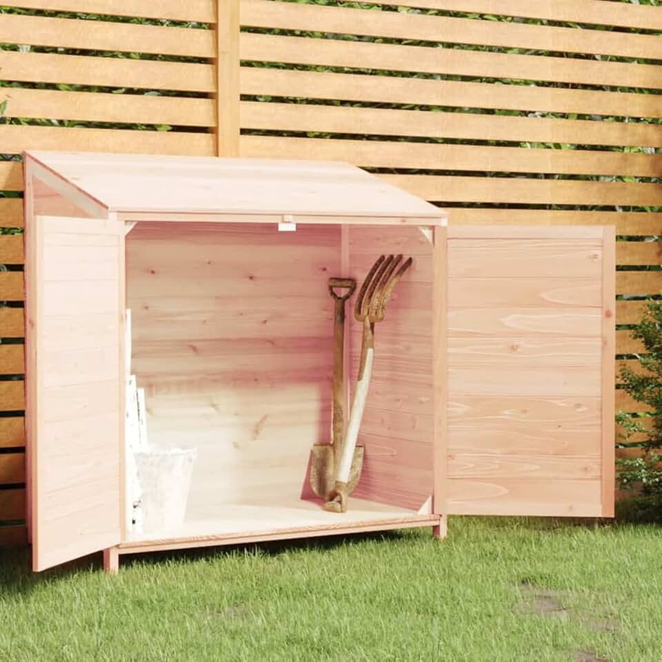 bleujardin Abri de jardin, abris pour parcelles, abris de jardin, abri de jardin extérieur, maisons préfabriquées, bois de sapin massif, 102 x 52 x 112 cm