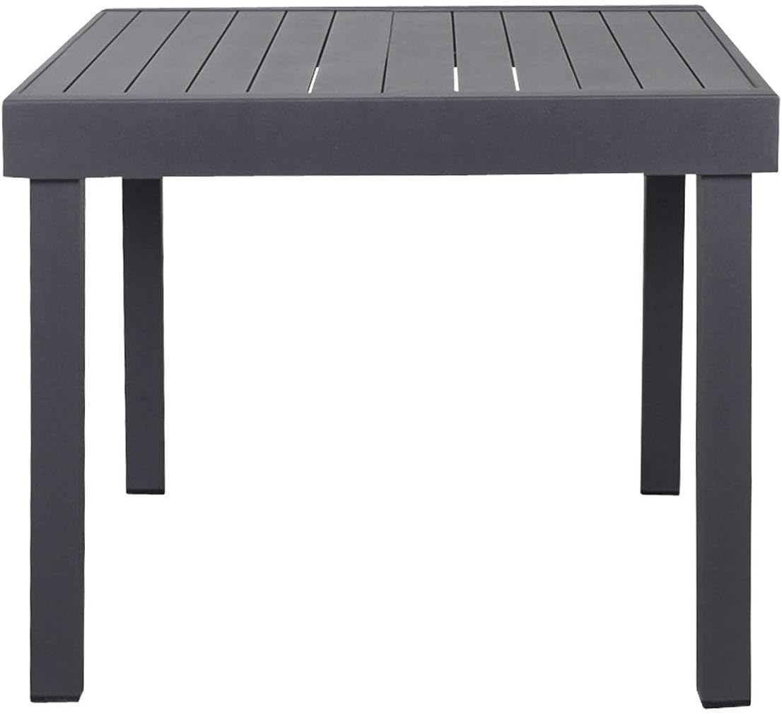 bleujardin - Piazza extensible - 180/240x90 cm - alu gris, 8 places