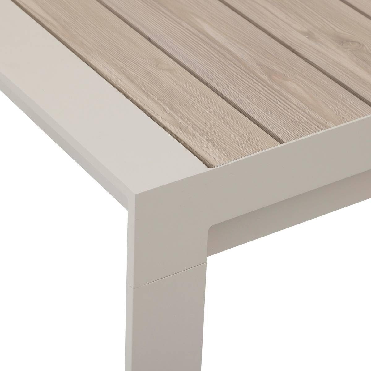 bleujardin - Evasion - 8 places extensible - aluminium effet bois