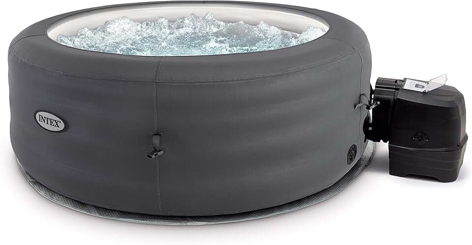 bleujardin - Simple Spa série - 196 x 66 cm - jacuzzi gonflable, 795 L, accessoires inclus - 28482