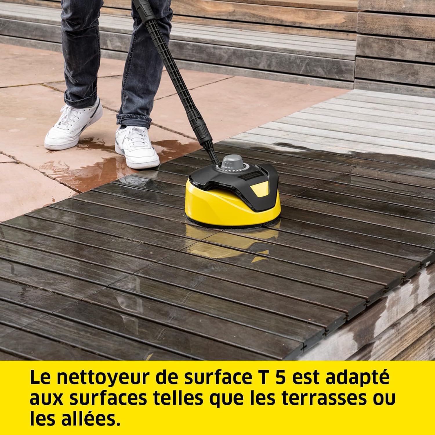 bleujardin Nettoyeur Haute Pression K 4 Classic Home, Pression : Max. 130 Bar, Débit : 420 l/h, Surface : 30 m²/h, Filtre à Eau, Poids : 4,6kg, Pistolet Haute Pression, Rotabuse, Lance, Home Kit