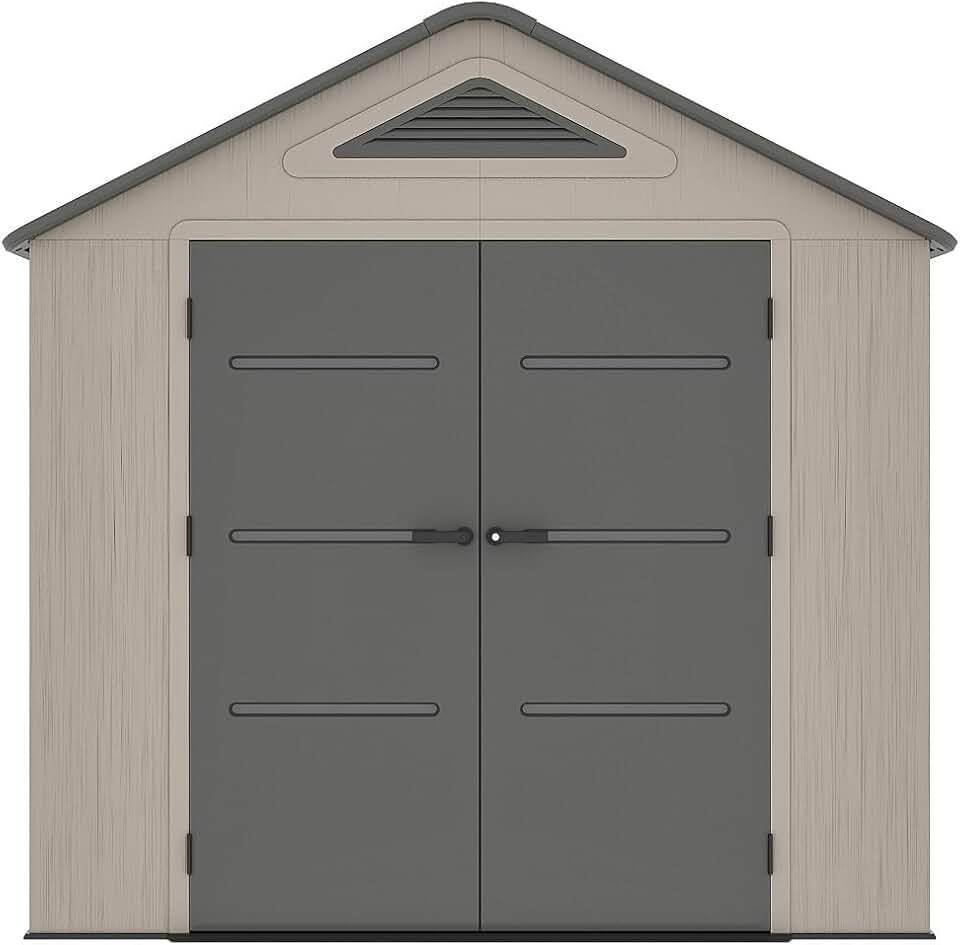 bleujardin - Abri jardin résine 6,15m² plancher 22mm - ANTEVA