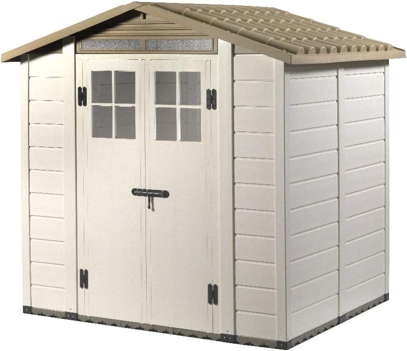 Abri De Jardin 6.03m² Beige 