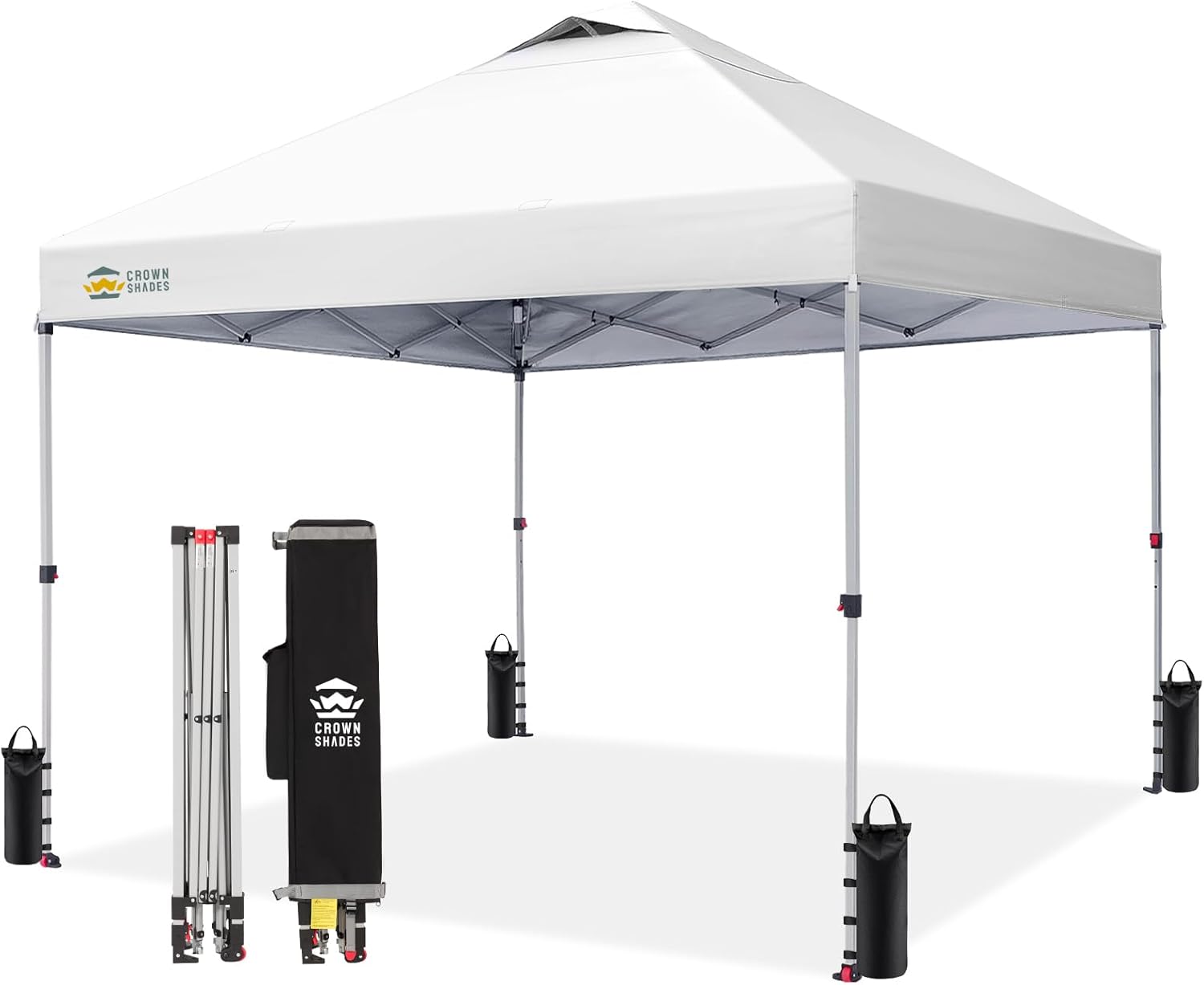 bleujardin - tonnelle pliante - 3x3 m - imperméable, UPF 50+, sacs de sable