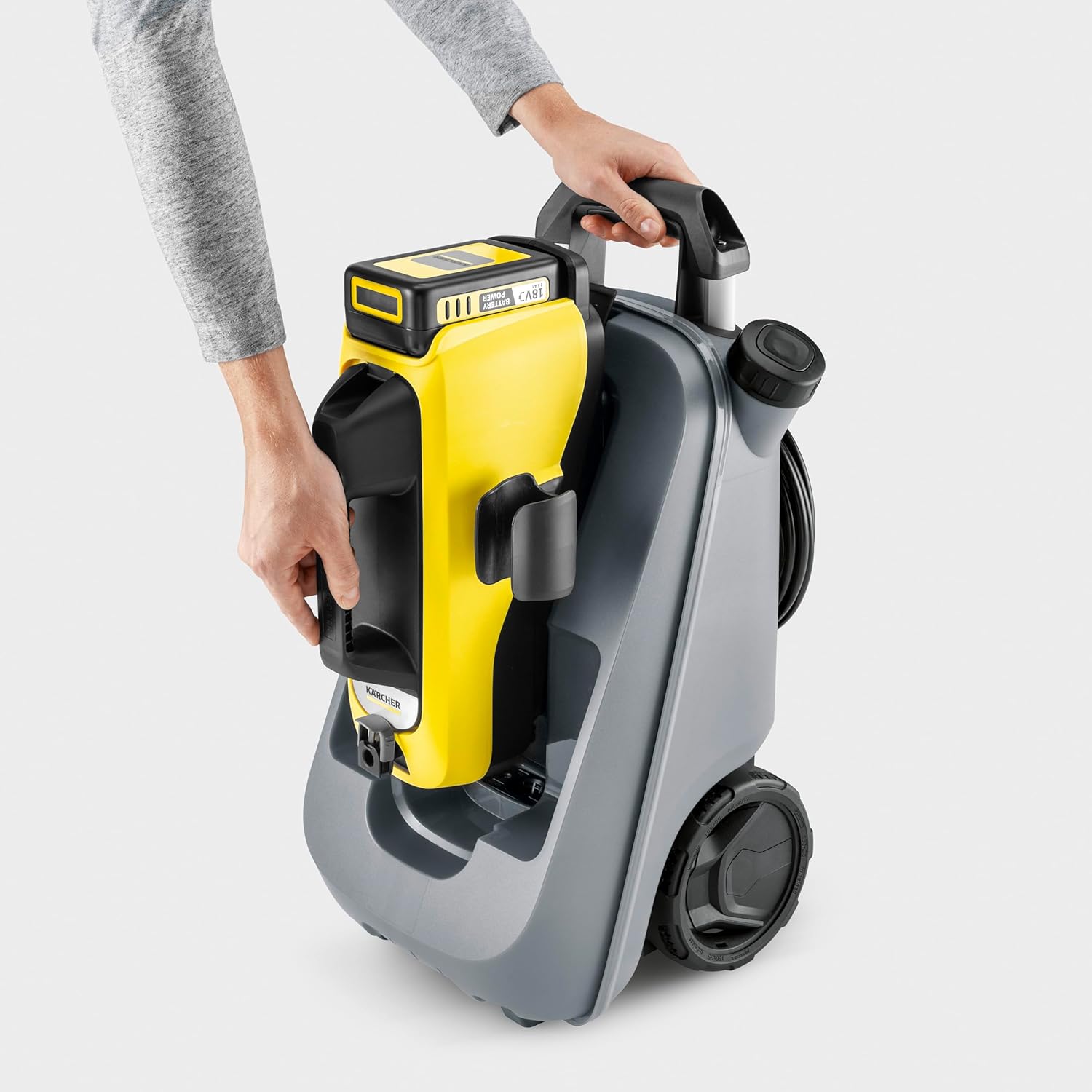 bleujardin - OC 6-18 Premium - 12L, 5,7kg, 24 bar, batterie amovible, OC6-18