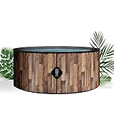 bleujardin NORDIK Spa Gonflable | 180 cm de diamètre | 1100 litres | Moteur 2240 W | Jusqu'à 6 Pers...