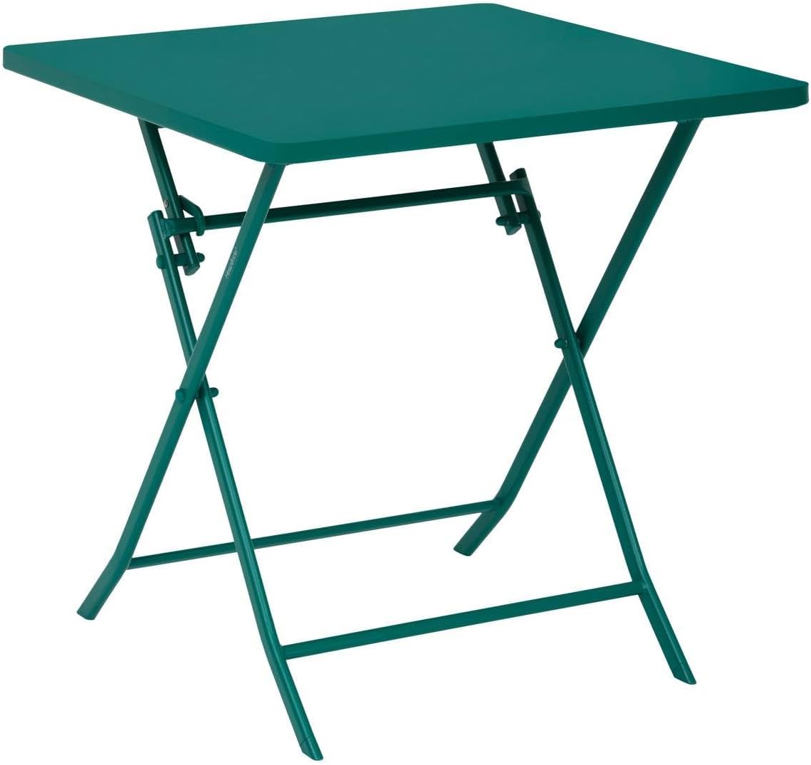 bleujardin - Greensboro Opale - 2 places - Acier renforcé antirouille, 55x55 cm