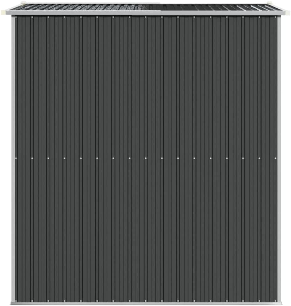 Abri de jardin - anthracite 192x191x223cm - acier galvanisé - 3147449