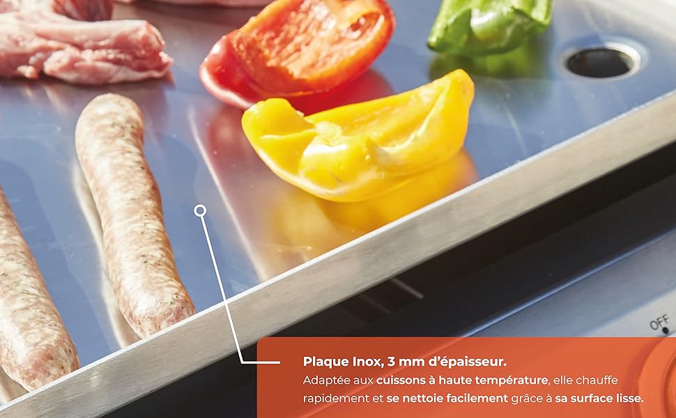 Plancha Cadix 2 Feux bleujardin