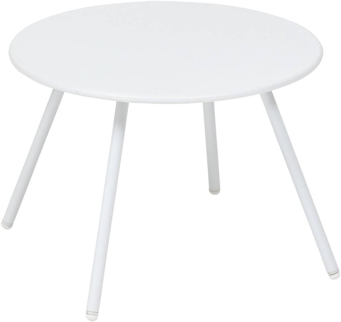 bleujardin - Paopao Duo - acier époxy blanc 2 places - compact et élégant