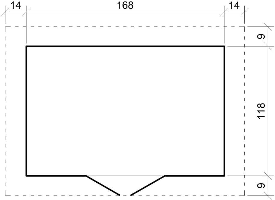 Abri de Jardin en Bois - Stockage extérieur I196xL136xH218 cm/ 1.98 m2 Petit abri à Outils, Local à vélos - bleujardin M367F