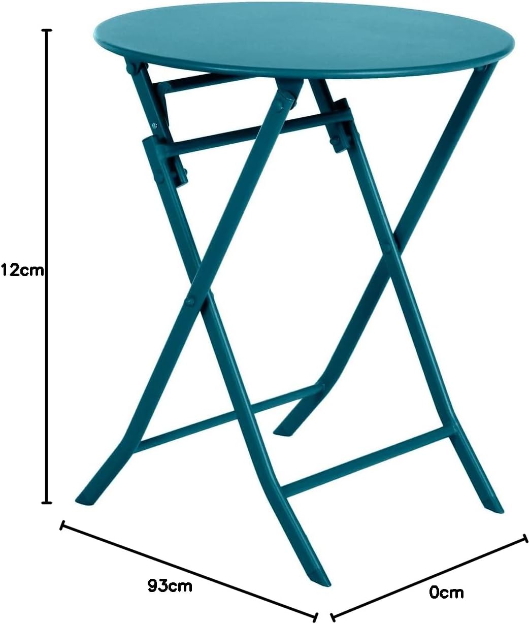 bleujardin - Greensboro série - Ø60cm pliante - acier époxy antirouille